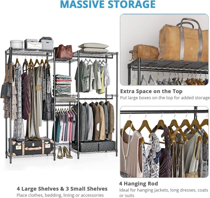 5%20Tiers%20%20hanging%20clothing%20stand%20%20Wire%20Garment%20Rack%20Heavy%20Duty%20Clothes%20Rack%20Portable%20Clothes%20Wardrobe%20Large%20Armoire%20Storage%20Rack%20Organizer,%2074.4"%20W%20x%2017.7"%20D%20x%2076.8"%20H,%20color%20,%20Black%20-%20Image%205