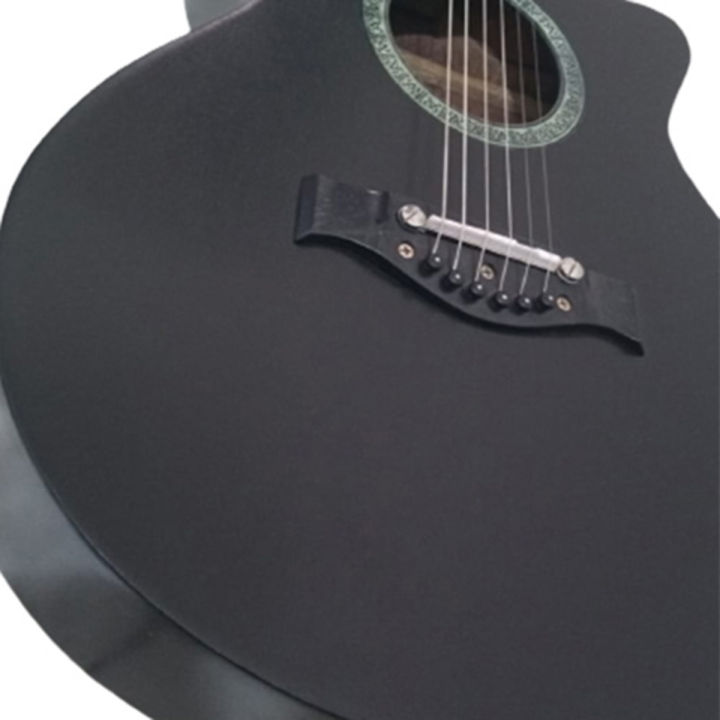 BK-100B%20New%20Black%20Acoustic%20Guitar%20Bundle%20with%20Gig%20Bag,%20Picks,%20Strap,%20Capo,%20Strap%20Lock,%20and%20Pick%20Holder%20-%20Image%207