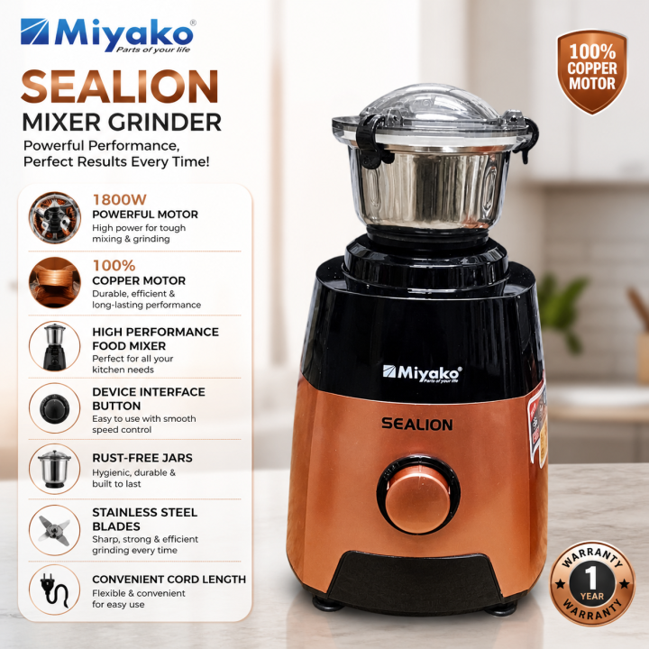Miyako%20Sealion%20Mixer%20Grinder%201800W%20%E2%80%93%20Heavy%20Duty%20100%25%20Copper%20Motor%20%7C%2020000%20RPM%20%7C%20Stainless%20Steel%20Blades%20%7C%20Multi%20Jar%20Blender%20-%20Image%202