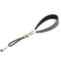 Adjustable Saxophone Neck Padded Leather Strap Sax Harness Hanging Belt Strap jingu.
