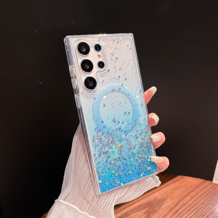 %E3%80%90Bestseller%20Alert%E3%80%91%20Olige%20Case%20For%20Galaxy%20S22%20Plus%20S22%20Ultra%20S23%20Plus%20S23%20Ultra%20S23%20FE%20S24%20Plus%20S24%20Ultra%20S25%20Plus%20S25%20Ultra%20New%202-in-1%20Gradient%20Glitter%20Drip%20Magnetic%20Phone%20Case%20Back%20Cover%20-%20Image%203