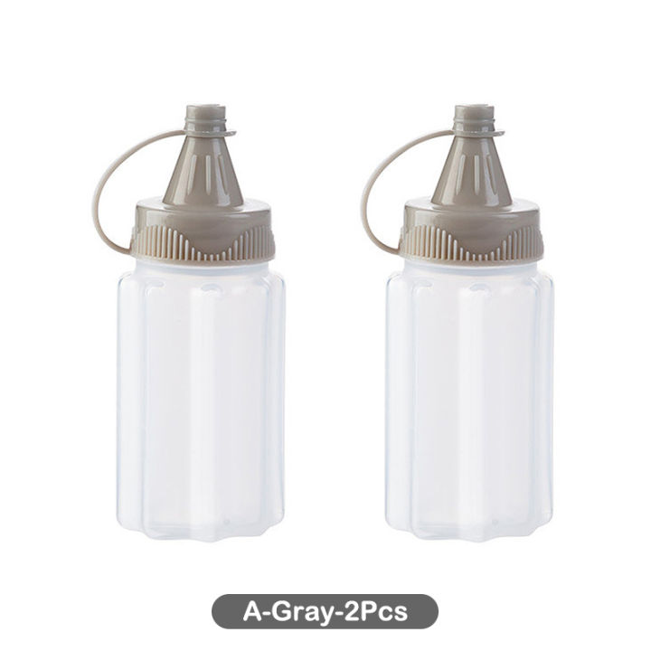 Nienue CHENGZI 1Set Spices Bottle Mini Sauce Bottle Seasoning Box Spice Jar Sauce SqueezeBottle