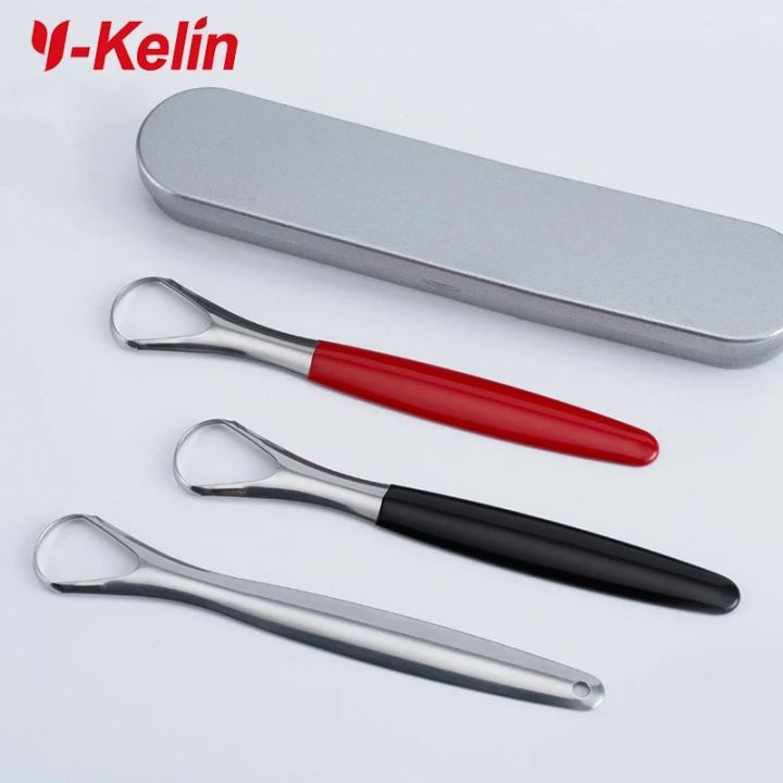 Y-Kelin%20Stainless%20Steel%20Tongue%20Scraper%20Oral%20Cleaner%20Brush%20Fresh%20Breath%20Cleaning%20Coated%20Toothbrush%20Hygiene%20Care%20Tools%20-%20Image%202