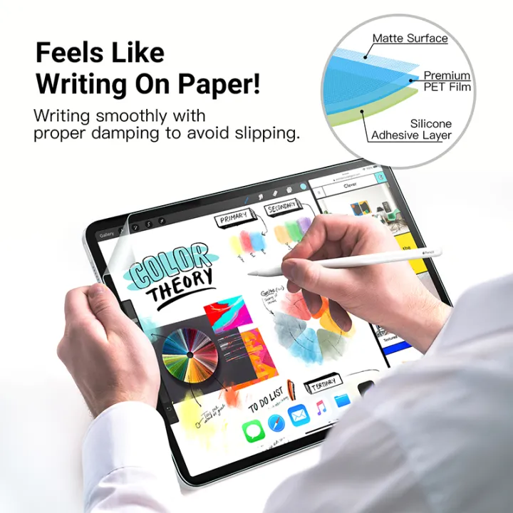 Matte%20Writing%20on%20Paper%20Screen%20Protector%20for%20Apple%20iPad%2010th%20Pro%2011%202022%20iPad%20Air%205%204%2010.9%20Mini%206%205%2010.2%209th%208%207%20Paper%20Feel%20Film%20-%20Image%203