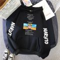 Oversized Hoodie Anime Sweatshirt Uzumaki Akatsuki Sakura Kakashi Sasuke Hinata Hyuga Harajuku Sweatshirts Boys/Girls Clothes.