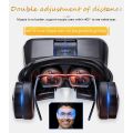 VRPARK J20 3D VR Glasses Virtual Reality Glasses for 4.7- 6.7 Smart Phone iPhone Android Games Stereo with Headset Controllers. 