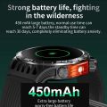Smart Watch Men With LED Lighting Compass Sports Fitness Tracker Watch IP68 Waterproof Bluetooth Talk SmartWatch For Android IOS. 