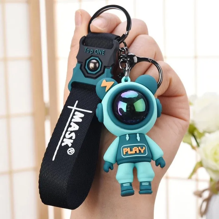 Astronaut%20bear%20Key%20Chain%20key%20ring%20for%20bike%20Motor%20cycle%20Car%20Gift%20-%20Image%204
