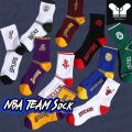 NBA Team Socks Men Long Basketball Socks Women Socks Fashion Sport Socks Stoking Stokin Lelaki Multicolor Cotton Socks.