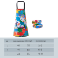 Children's Art Apron Childrens Painting Apron Children Art Smocks With Pocket And Sleeves For Age 3-11 Kitchen Chef Aprons For. 
