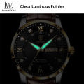 LouisWill Men Watch Business Fashion Watch Waterproof Watch Wristwatches Classic Roman Numeral Dial Calendar Luminous Pointer Wrist Watches for Men. 