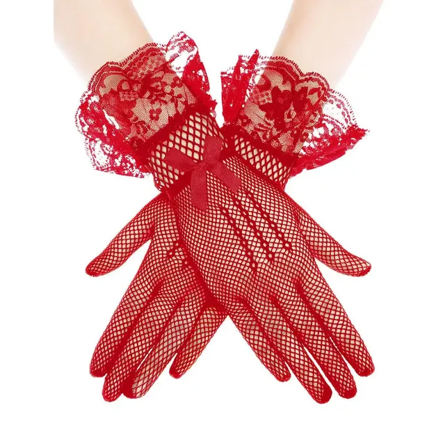 Full%20Finger%20Bow%20Lace%20Net%20Hand%20Gloves%20For%20Women's%20-%20Stylish%20Bow%20Lace%20Net%20Hand%20Gloves%20For%20Girl's%20&%20Women's%20-%20Image%209