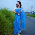 Half Silk Chumki Saree For Women - Casual & Party wear - Suitable for Every Season. 