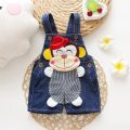 【Limited stock】 IENENS Summer Kids Baby Boys Jumper Pants Denim Clothing Shorts Jeans Overalls Toddler Infant Girl Playsuit Clothes Trousers. 