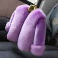 Girls Fur Coat Jacket Cotton Outwear Overcoat 2023 Fuzzy Warm Thicken Plus Velvet Winter Autumn Christmas Children's Clothing. 
