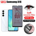 3 in 1 Samsung A16 Shockproof Silicone Phone Case with Camera Protective For Samsung A06 Anti blue light tempered film.
