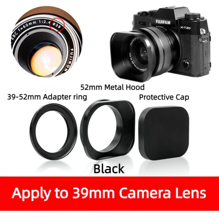Camera%20Square%20Lens%20Hood%20Protect%20Cover%2037/39/40.5/43/46/49/52mm%20for%20Canon%20Nikon%20Sony%20Fujifim%20X-T5%20Leica%20Olympus%20SLR%20Accessories%20-%20Image%207