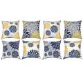 Throw Pillow Covers-8 x Decorative Pillow Covers (Double-sided Printing)-As Shown. 