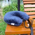 Exclusive Neck Pillow, Navy Blue, (11"x12"), 1 Pcs. 
