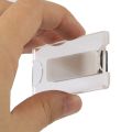 Pin Or Magnet Acrylic Plastic Name Id Badge Clear Holder Business Card Tag Badge Holder. 