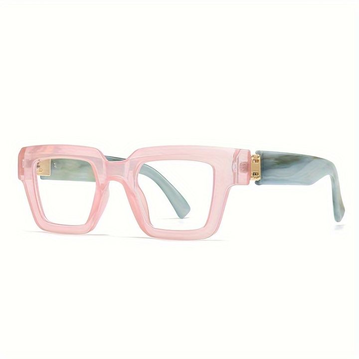 Marble%20Vein%20Square%20Frame%20Clear%20Lens%20Glasses%20Minimalist%20Fashion%20Computer%20Glasses%20Spectacles%20For%20Women%20Men%20-%20Image%202