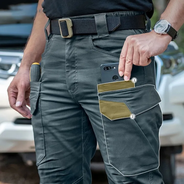 Men's%20Tactical%20Pants%20Multicket%20Elastic%20Waist%20Military%20Trousers%20Male%20Casual%20Cargo%20Pants%20For%20Men%20Clothing%20Slim%20Fit%205XL%20-%20Image%204