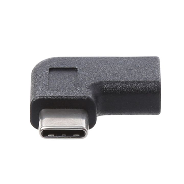 90 Degree Right Angle USB 3.1 Type C Male To Female USB-C Converter ...