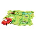 Forest Park - Electric Railcar toy Puzzle Set of 5 Modules. 