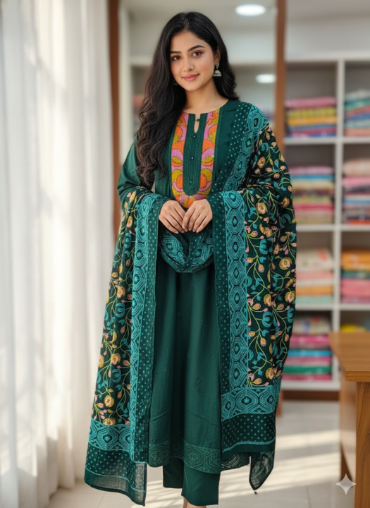 Readymade%20Three%20Piece%20For%20Women%20Exclusive%20Collection%20Embroidery%20Exclusive,%20Stylist,%20Fashionable%20Three%20Pics%20For%20Woman%20-%20Image%203