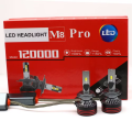 M8 Pro 120w Car Led Headlight Bright 30000LM H4 H11 9005 9006  Auto Car Headlight Led. 