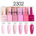 CANNI Gel Nail Polish VIP Kit Gorgeous Color Full Coverage HEMA FREE Soak Off UV LED Semi Permanent Gel Varnish Winter Nails.