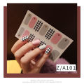 Cartoon nail stickers new nail patches waterproof nail stickers for pregnant women.