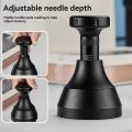 Press & Rotate Needle Powder Needle Coffee Grounds Needle Distributor Powder Press for Espresso Machine Handle 51mm.