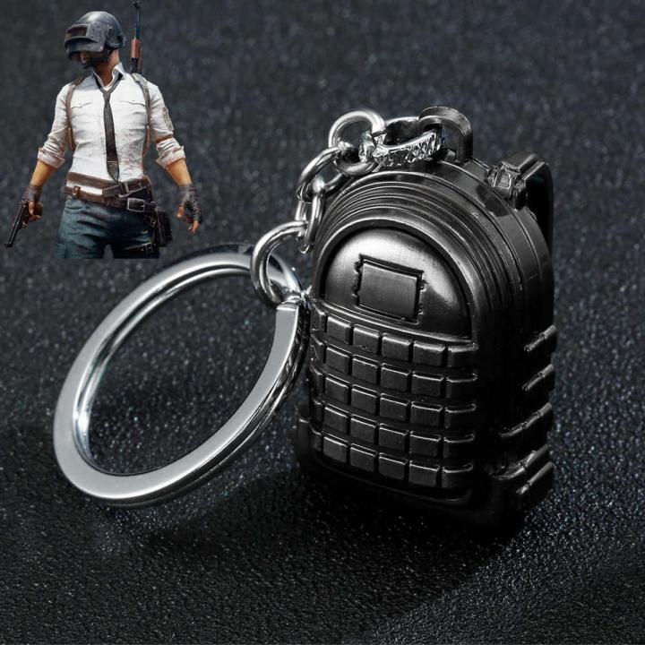Metal Bag Key Ring Unisex Fashionable Bag Charm Accessory