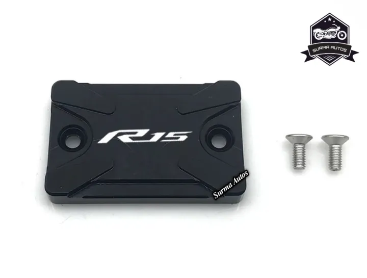 Motorcycle%20CNC%20Aluminum%20Rear%20Brake%20Fluid%20Reservoir%20Cap%20Cover%20For%20YAMAHA%20R15%20V3%20&%20V4%20Indian%20-%20Image%203