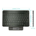 1 pcs Backlit Illuminated Wireless Bluetooth Keyboard Chargeable IOS Android Windows with wear-resisting property. 