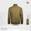 Travel Jacket with Portable Bag- Windbreaker, Biker Dust Jacket. 