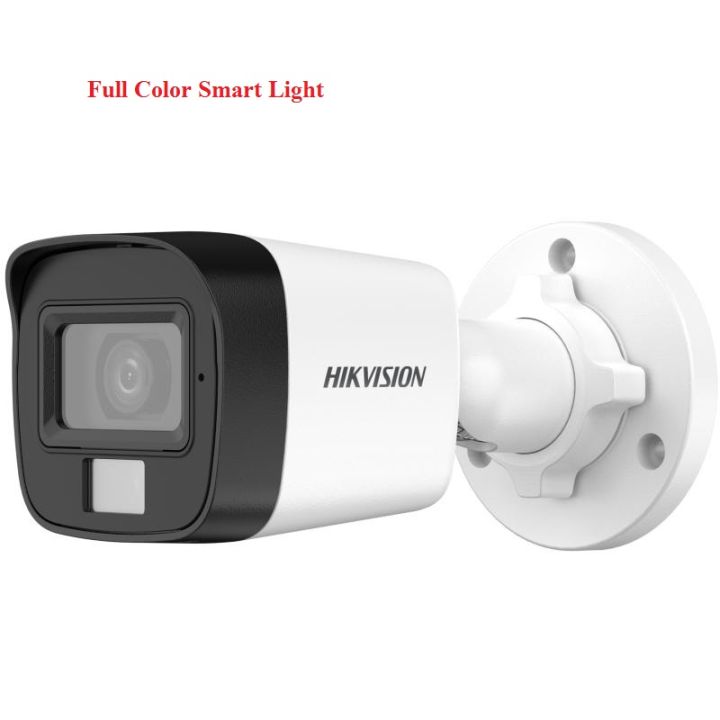Hikvision Full Color 2MP Smart Hybrid Light Fixed Mini Outdoor Camera 1080P 20M IR