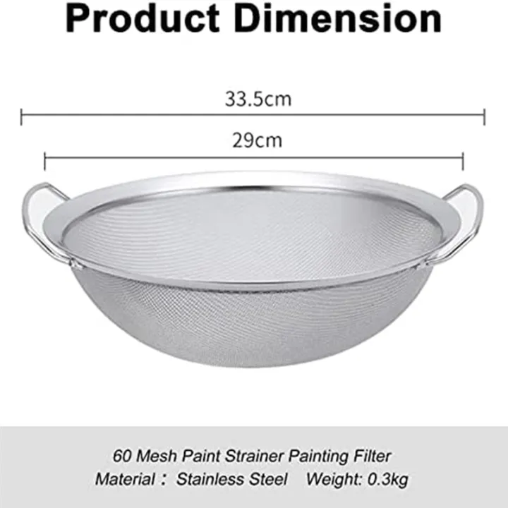 3%20Pack%20Fine%20Mesh%20Paint%20Strainer%2060%20Mesh%20Stainless%20Steel%20Filter%20Cover%20Fits%205%20Gallon%20Paint%20Bucket%20Filter%20Tool%20Insert%20Strain%20-%20Image%203