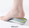 New Height Increase Insoles Half Shoe Pads Men Women Breathable Height Increase Insoles for Men.