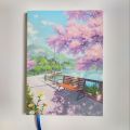 Aesthetic blank page Notebook (7.5"/5.5" size). 