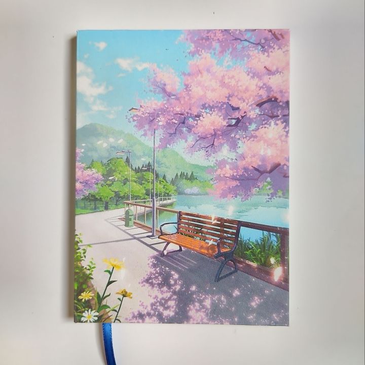 Aesthetic blank page Notebook (7.5"/5.5" size)