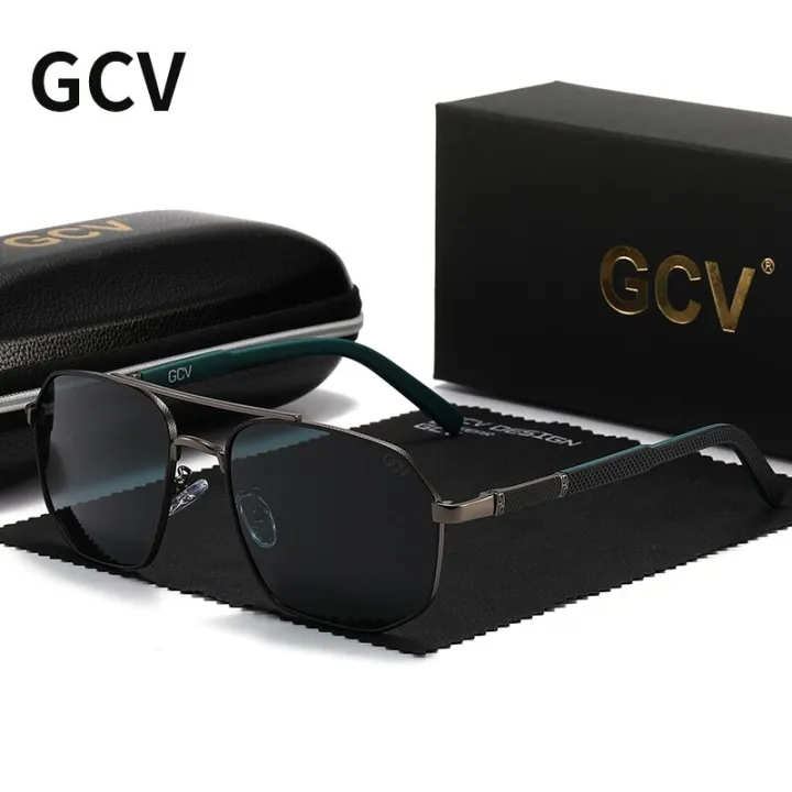GCV%202021%20Brand%20Classic%20Pilot%20Square%20Polarized%20Sunglasses%20Metal%20Frame%20Men's%20Driving%20Male%20Sun%20Glasses%20Eyewear%20UV%20Blocking%20Luxury%20-%20Image%202