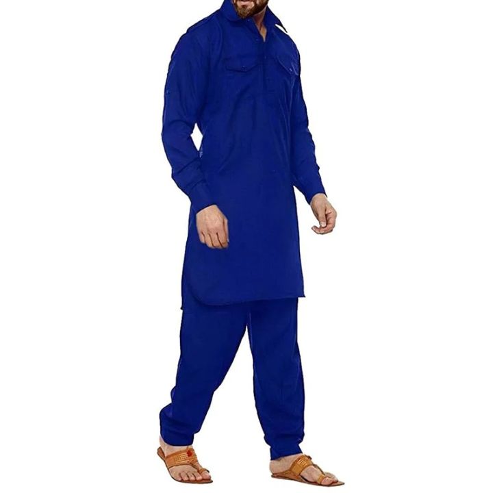 Western%20Pathani%20Suit%20Kurta%20Pajama%20Ethnic%20Festive%20Fashion%20Party%20Wear%20For%20Men%20Latest%20Traditional%20Wedding%20Dress%20For%20Men's%20Clothing%20-%20Image%202