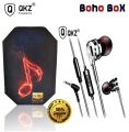 Qkz Dm9 Zinc Alloy Hifi Headhone Bass Earbuds Metal Headset. 