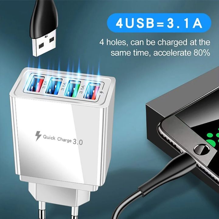 QC3.0%20Quick%20Charger%204%20Port%20USB%20Charger%20Wall%20Mobile%20Charger%20Fast%20Charger%20For%20IPhone%2011%20Samsung%20S9%20Huawei%20Xiaomi%20Power%20Adapter%20-%20Image%204