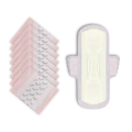 Neela Sanitary Napkin - Wings System - 100% Cotton - Combo of 10 Pack - 80 Pads.