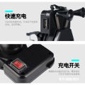 Motorcycle Mobile Phone Holder with USB Charging X Type Automatic Locking 2.1A Mobile Phone Navigation Stand Car Charger.