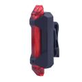 Bicycle Rear Light USB LED Recharging Bicycle Safety Tail Light Waterproof  Bicycle Accessories - Cycle Accessories - Cycle Light. 