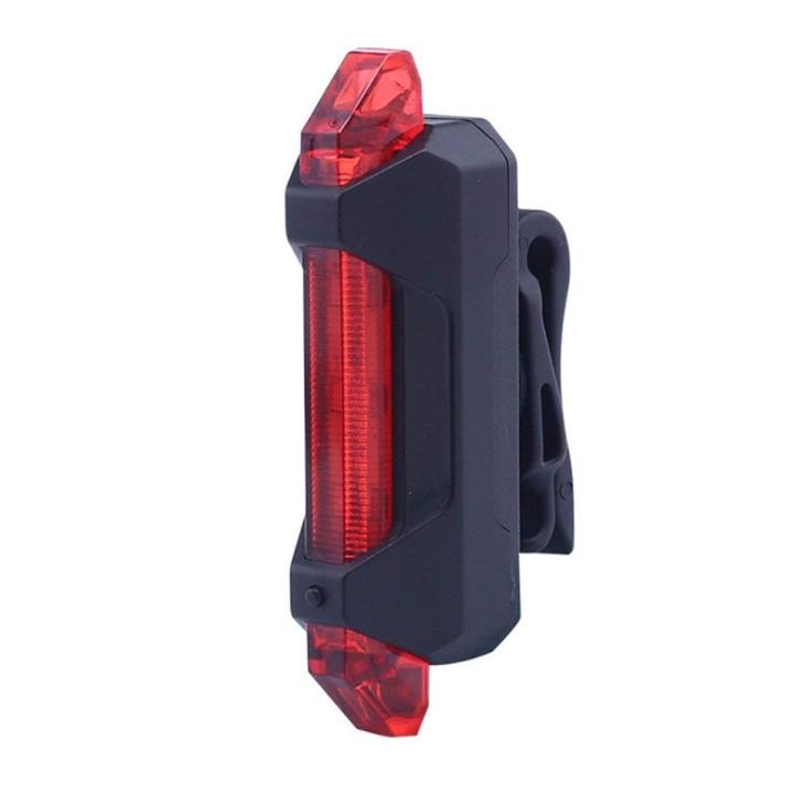 Bicycle Rear Light USB LED Recharging Bicycle Safety Tail Light Waterproof  Bicycle Accessories - Cycle Accessories - Cycle Light